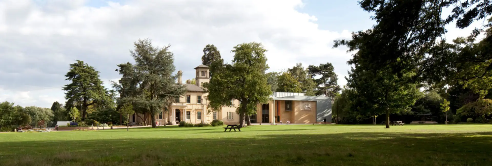 Chelmsford Museum and grounds surrounding