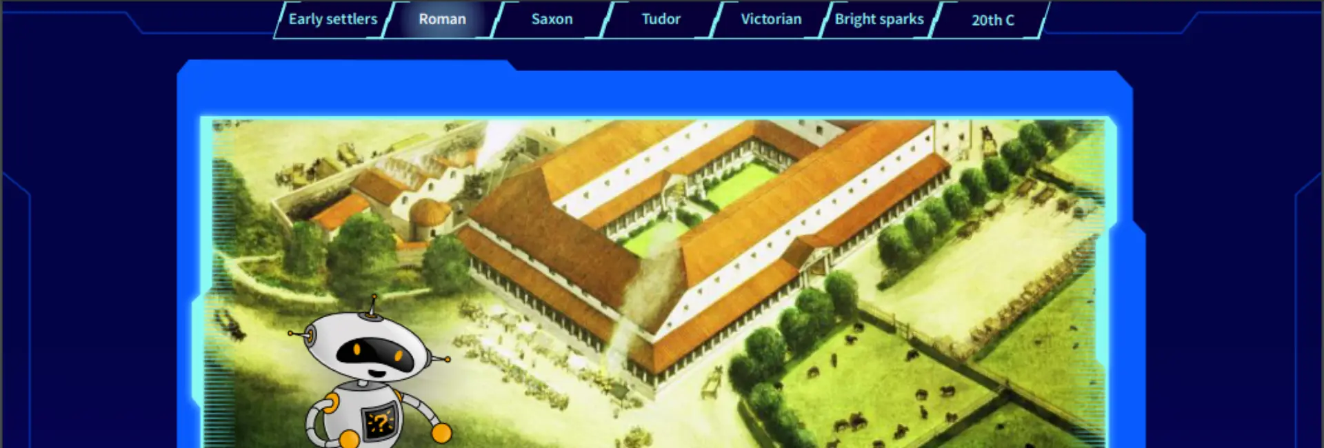 Sparky's history hide and seek trail