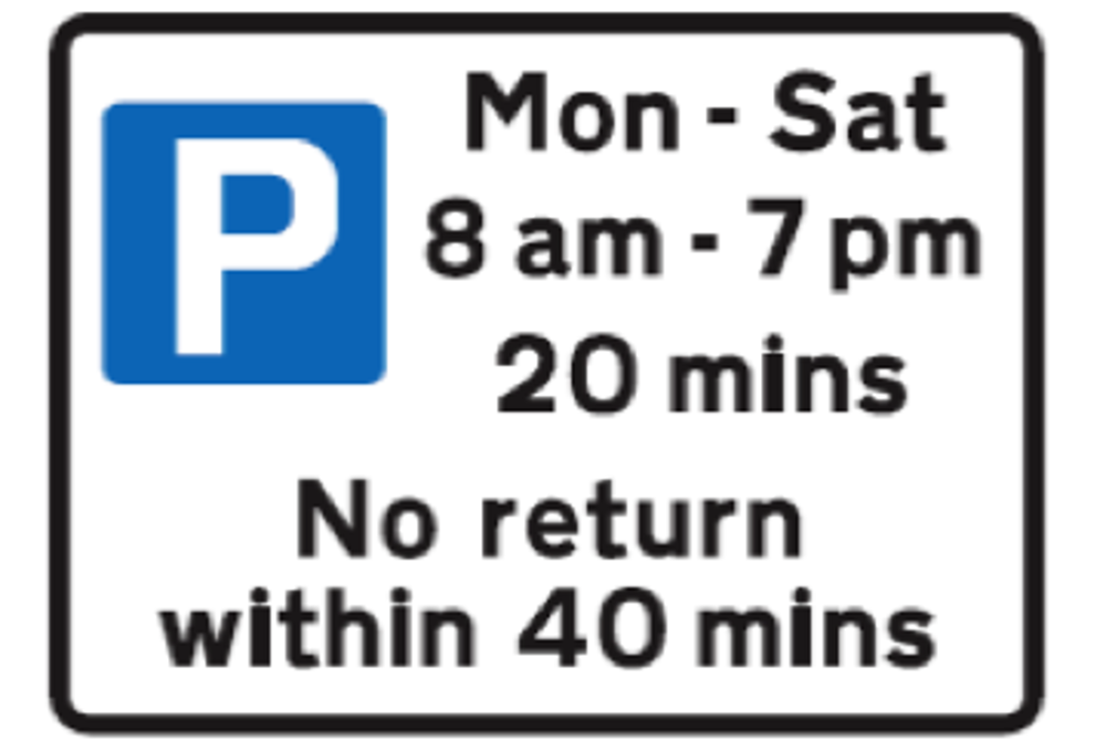Limited waiting bay