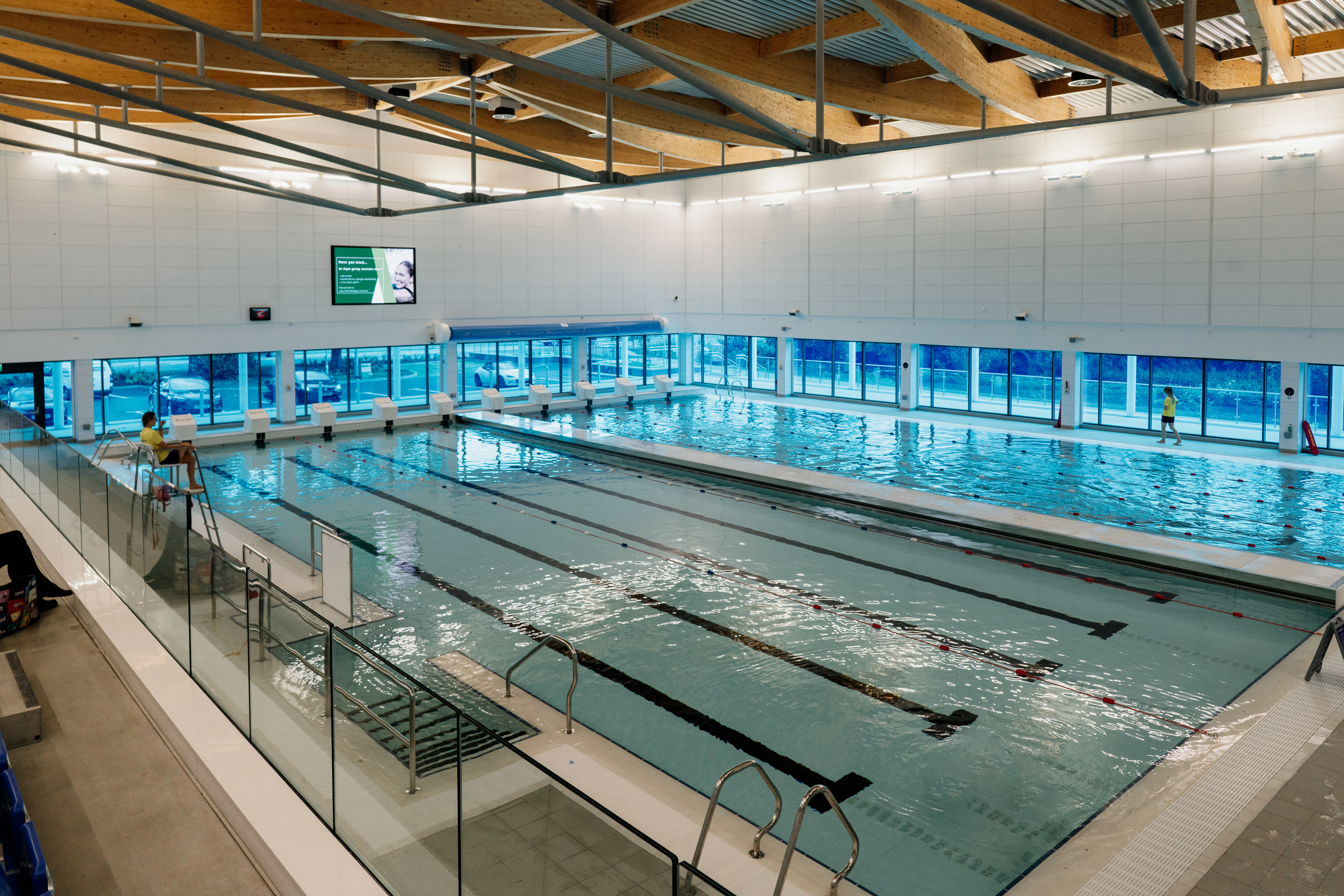 Aqua classes at Riverside leisure centre