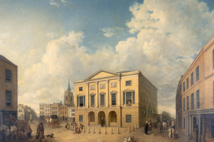 'Shire Hall' by Philip Reinagle