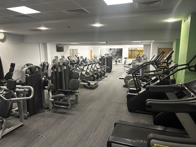 CSAC Gym View From Weights Area