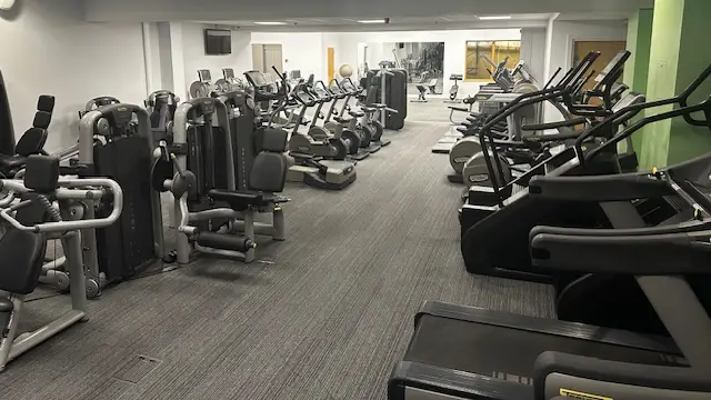 CSAC Gym View From Weights Area