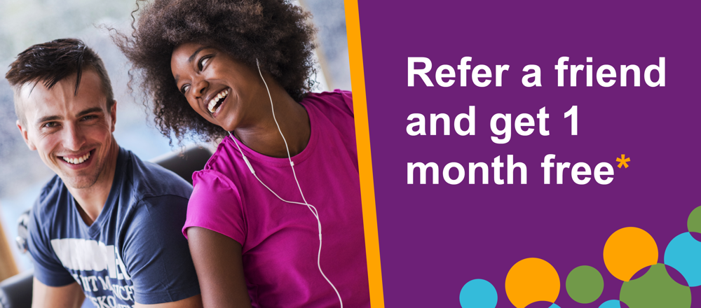 Refer a friend and get 1 month free*