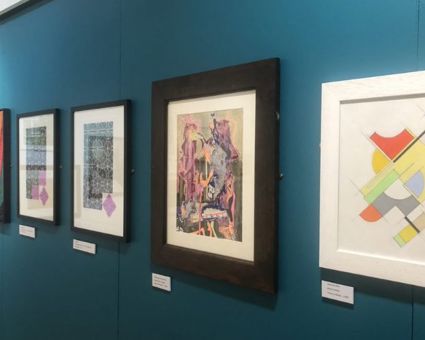Open Art exhibition featuring art from local artists. 