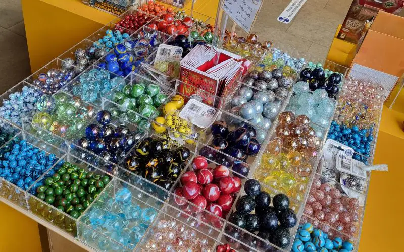 Marbles in the Museum shop