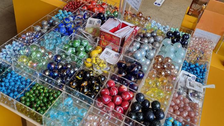 Marbles in the Museum shop