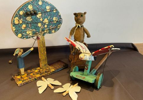 A selection of Victorian toys