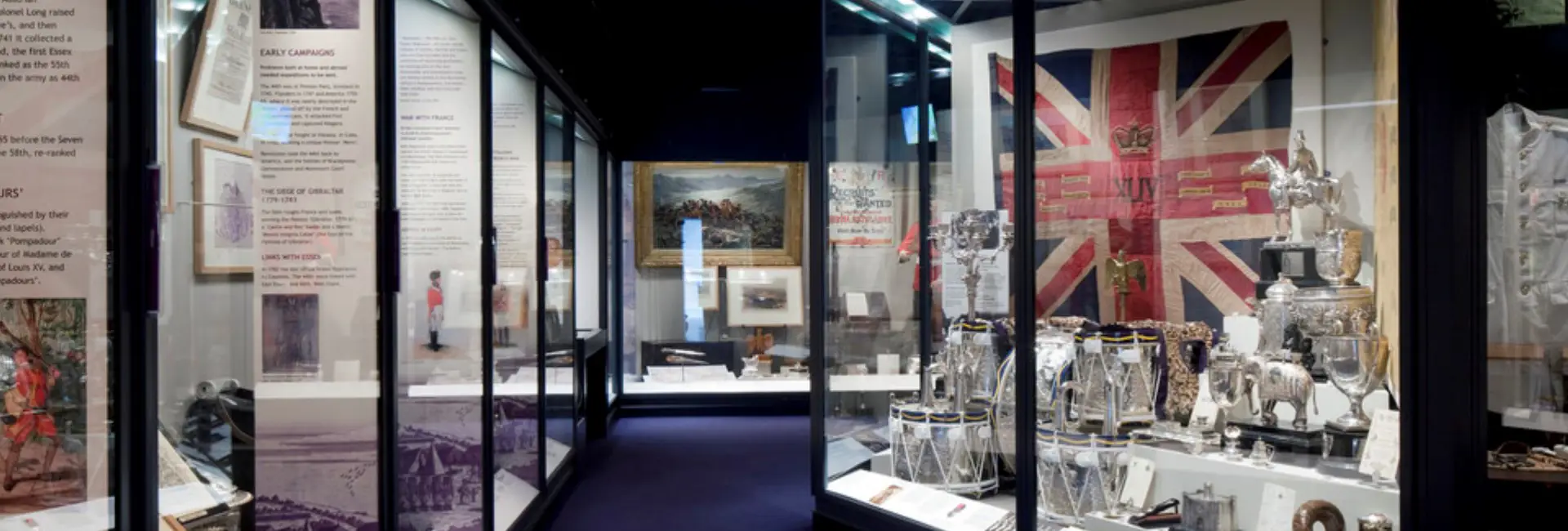 Military exhibition display