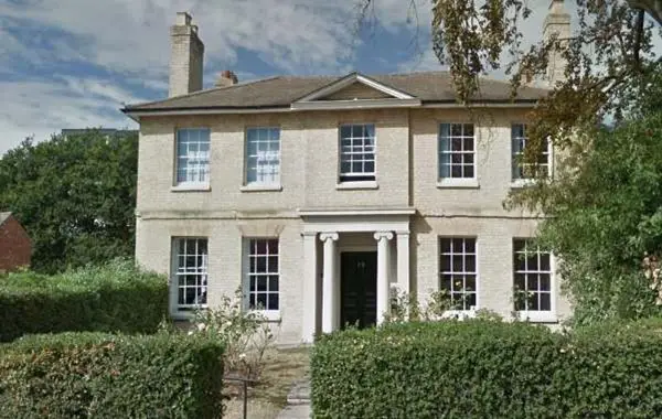 79 Springfield Road, Fenton’s first family home, built in 1834