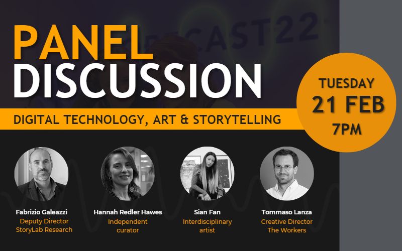Panel Discussion: Digital technology, Art and Storytelling