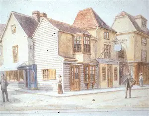 'The Half Moon Inn' by Alfred Bennett Bamford