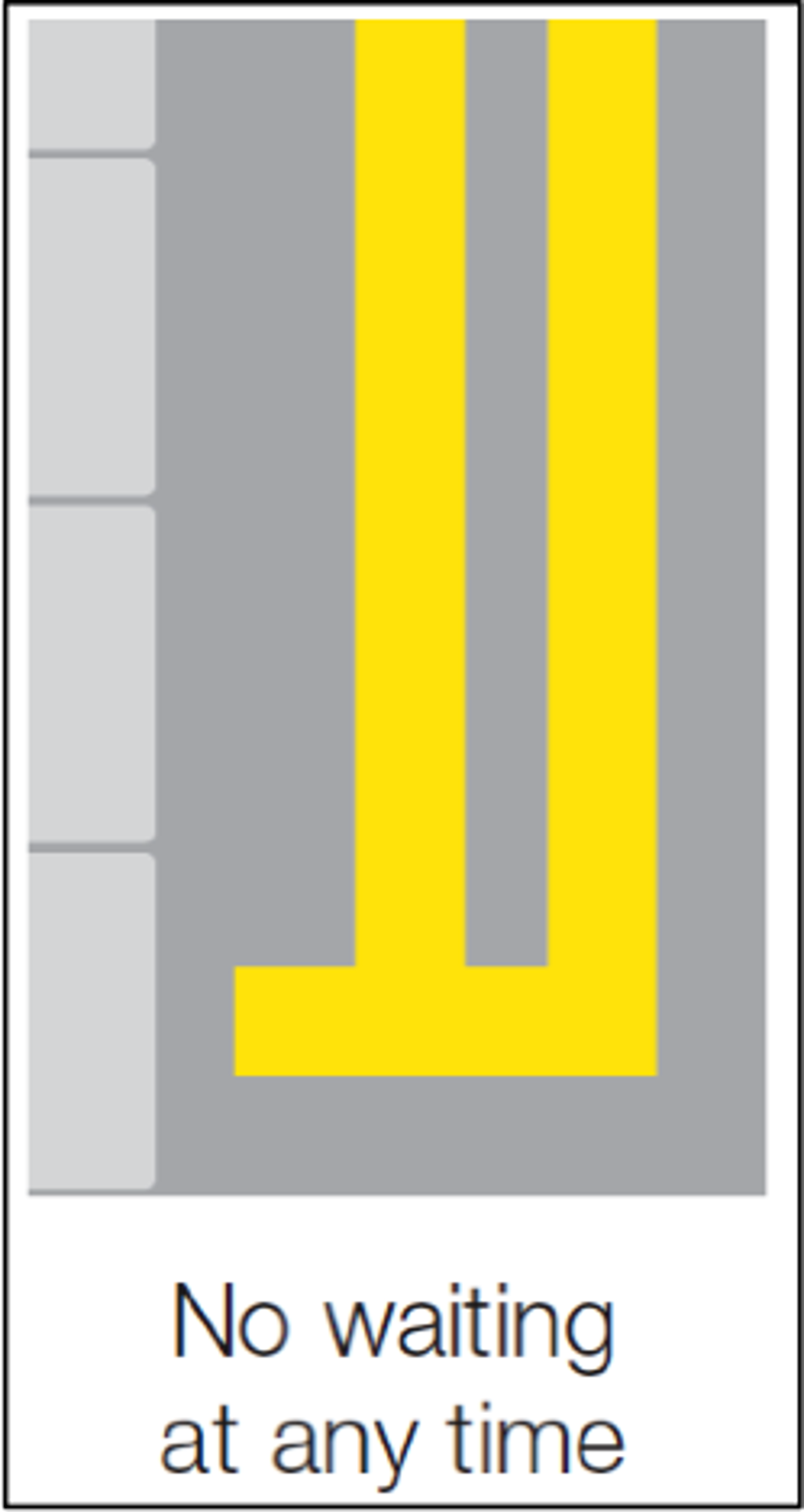 Double yellow line