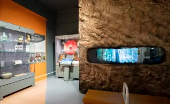 Anglo Saxon Room at Chelmsford Museum