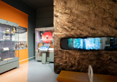 Anglo Saxon Room at Chelmsford Museum