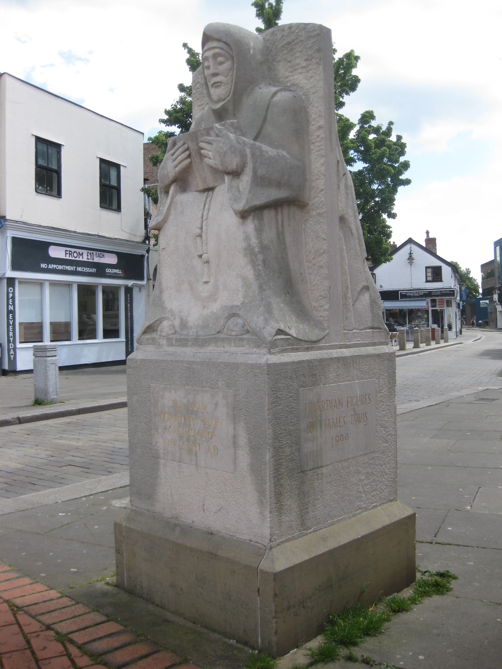 Statue of a monk
