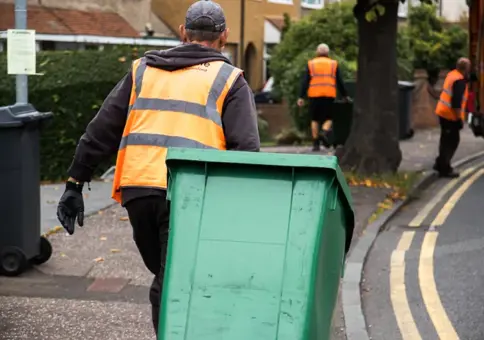 Green Wheelie Bin