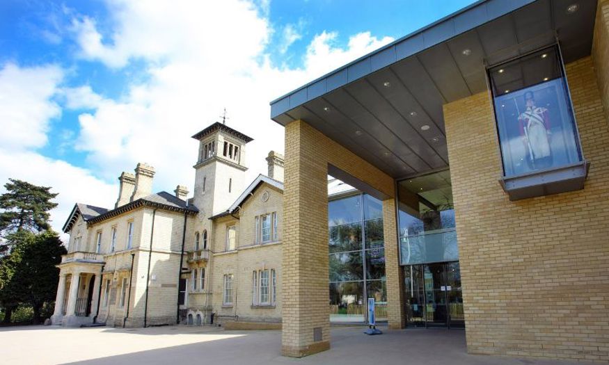 The exterior of the Museum of Chelmsford. 