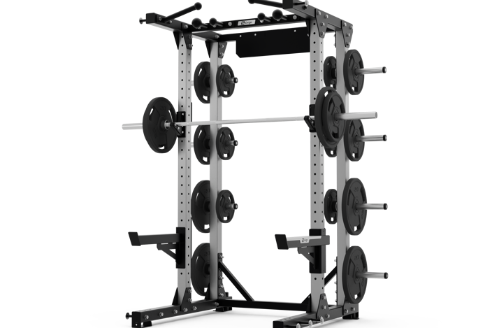 E80 1805 MG E80 Elite Half Rack Loaded Multi Ball Grip Pull Up Bar