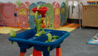 Small plastic station for children to play at preview