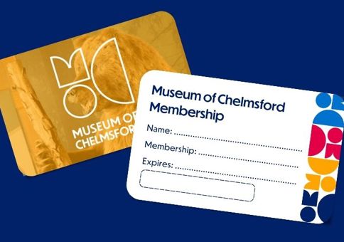 Membership cards for the Museum of Chelmsford