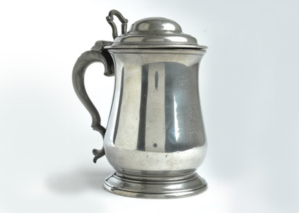 Pewter tankard