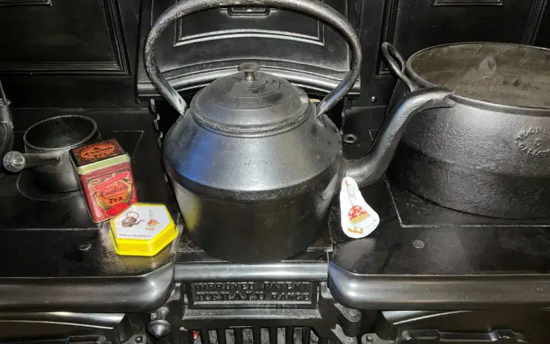 A kettle in the Victorian Kitchen