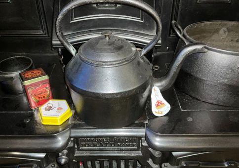 A kettle in the Victorian Kitchen