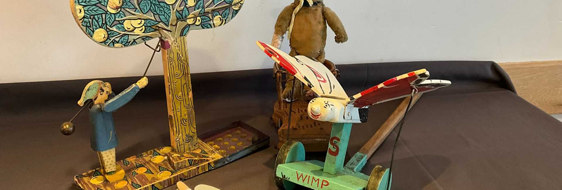A selection of Victorian toys