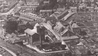 Aerial photo from 1920 showing Ridley’s Flour Mill and Maltings preview