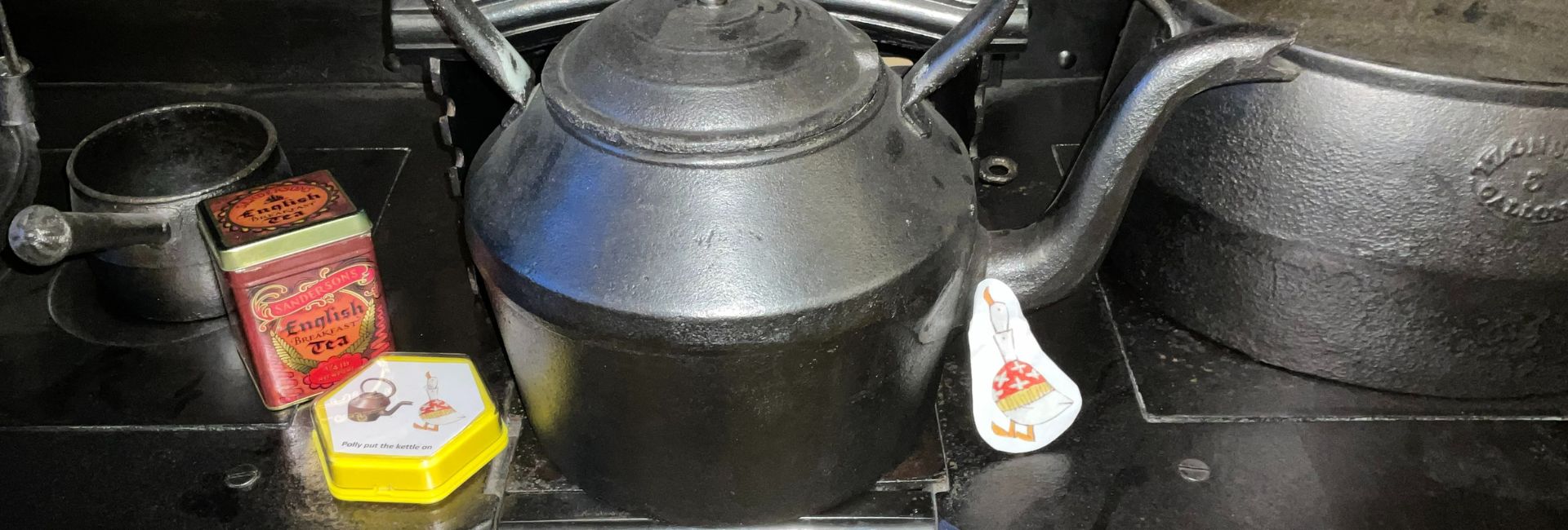 A kettle in the Victorian Kitchen