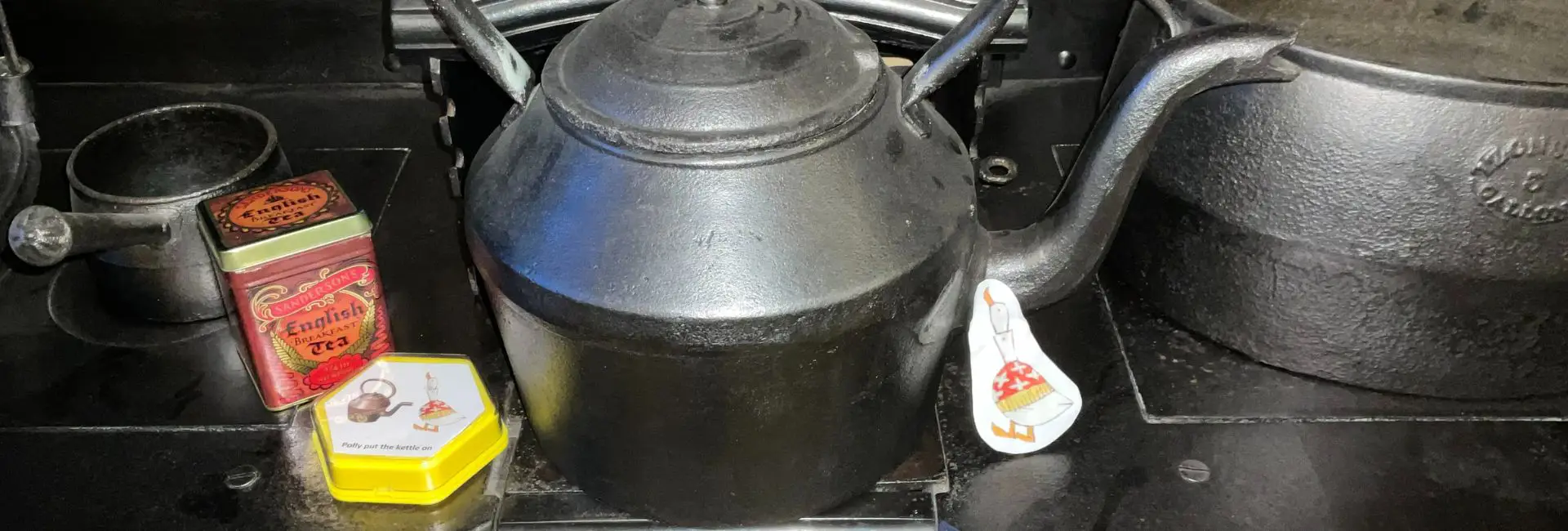 A kettle in the Victorian Kitchen